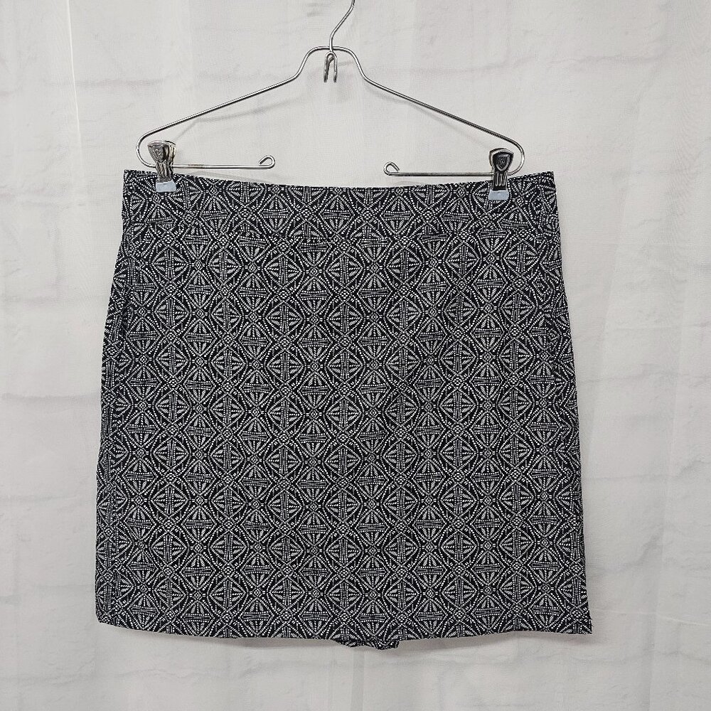 Rip Skirt Hawaii Wrap Tropical Athleisure Boho Short Black Gray L